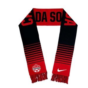 Nike Canada Soccer Scarf in Red and Black